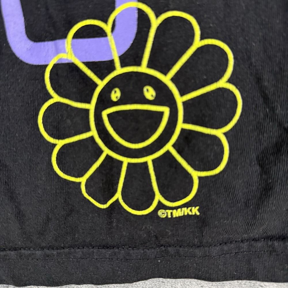 TM/KK Lewis Hamilton Takashi Murakami Black XL Formula 1 Long Sleeve T-Shirt - Picture 7 of 9